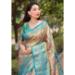 Picture of Delightful Silk Beige Saree