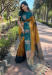 Picture of Marvelous Silk Saddle Brown Saree