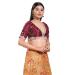 Picture of Classy Net & Silk Maroon Designer Blouse