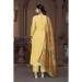 Picture of Chiffon Burly Wood Straight Cut Salwar Kameez
