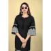 Picture of Wonderful Cotton Black Kurtis & Tunic