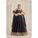 Picture of Pretty Organza Dark Slate Grey Lehenga Choli