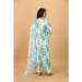 Picture of Rayon & Cotton Dark Sea Green Readymade Salwar Kameez