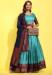Picture of Wonderful Silk Sky Blue Lehenga Choli