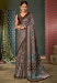 Picture of Grand Crepe Grey Saree