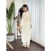 Picture of Delightful Chiffon Beige Readymade Salwar Kameez