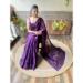 Picture of Graceful Georgette Purple Saree