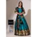 Picture of Pretty Silk Light Sea Green Lehenga Choli