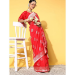 Picture of Magnificent Cotton & Silk Crimson Saree