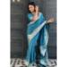 Picture of Charming Silk Midnight Blue Saree