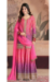 Picture of Amazing Chiffon Hot Pink Anarkali Salwar Kameez
