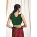 Picture of Gorgeous Chiffon Crimson Saree