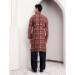 Picture of Excellent Silk Maroon Kurtas