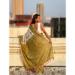 Picture of Resplendent Silk Dark Khaki Saree