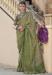 Picture of Fine Silk Dark Khaki Saree