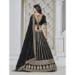 Picture of Pleasing Silk Black Lehenga Choli