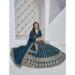 Picture of Taking Silk Teal Lehenga Choli