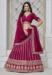 Picture of Beautiful Silk Dark Red Lehenga Choli