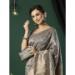 Picture of Bewitching Linen Grey Saree