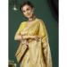 Picture of Enticing Linen Yellow Saree