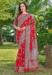 Picture of Sightly Cotton & Silk Crimson Saree