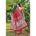 Picture of Sightly Cotton & Silk Crimson Saree
