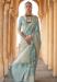 Picture of Classy Silk Dark Sea Green Saree