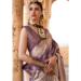 Picture of Alluring Silk Dark Magenta Saree