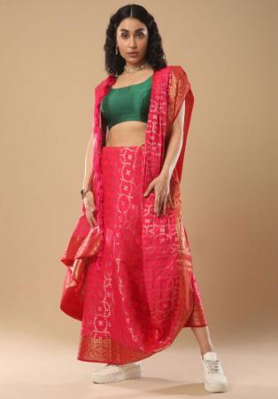 Picture of Taking Silk Pale Violet Red Saree
