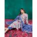 Picture of Cotton Light Steel Blue Readymade Salwar Kameez