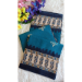 Picture of Magnificent Cotton Teal Saree