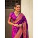Picture of Enticing Silk Purple Saree