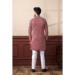 Picture of Sublime Silk Maroon Kurtas