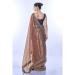 Picture of Gorgeous Georgette & Net Brown Saree
