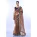 Picture of Gorgeous Georgette & Net Brown Saree
