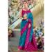Picture of Good Looking Silk Dark Cyan Saree