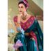 Picture of Beautiful Silk Teal Saree