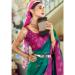 Picture of Exquisite Silk Dark Green Saree