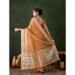 Picture of Excellent Organza Chocolate Saree