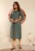 Picture of Fine Chiffon Dim Gray Kurtis & Tunic