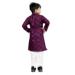 Picture of Admirable Cotton Plum Kids Kurta Pyjama