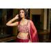 Picture of Pleasing Silk Maroon Lehenga Choli