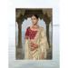 Picture of Ideal Crepe & Silk Dark Khaki Saree