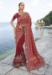 Picture of Elegant Crepe & Silk Maroon Saree