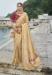 Picture of Comely Crepe & Silk Beige Saree