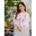 Picture of Graceful Chiffon White Readymade Salwar Kameez