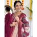 Picture of Pleasing Chiffon Indian Red Readymade Salwar Kameez