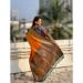 Picture of Superb Silk Dark Orange Saree