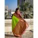 Picture of Pleasing Silk Dark Golden Rod Saree
