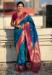 Picture of Sublime Silk Dark Cyan Saree